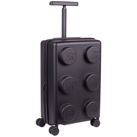 LEGO® Koffer - Baksteen 2x3 - Uitbreidbaar PP - 31 L - Zwart - LEGO® Tasker - OneSize - Koffers