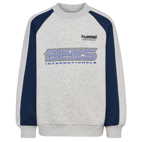Hummel Trui - HmlJR - Light Grey Melange - Hummel - 9-10 jaar (134-140) - Truien