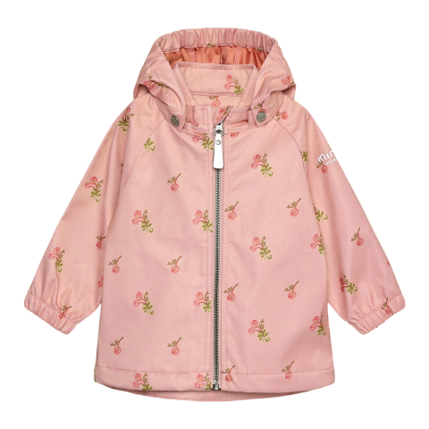 Minymo Softshelljassen - Silver Roze - Minymo - 2 jaar (92) - Softshelljassen