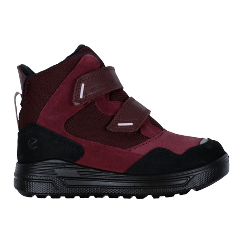 Ecco Winterlaarzen - Urban Snow K Mid - Black/Red Plum/Dark Ruby - Ecco - 30 - Winterlaarzen