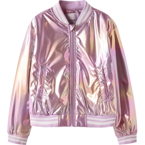 Name It Bomber Jack - NmfMolina - Monnlit Mauve - Name It - 2 jaar (92) - Tussenjassen