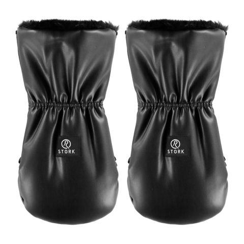 Stork Kinderwagenhandschoenen - Zwart - STORK - OneSize - Handschoenen