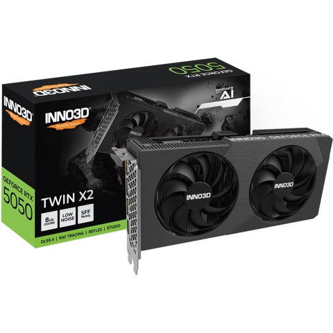 INNO3D GeForce RTX 5050 Twin X2 8GB grafische kaart
