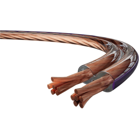 Oehlbach D1C312 Luidsprekerkabel 2 x 6 mm² Transparant 1 stuk(s)