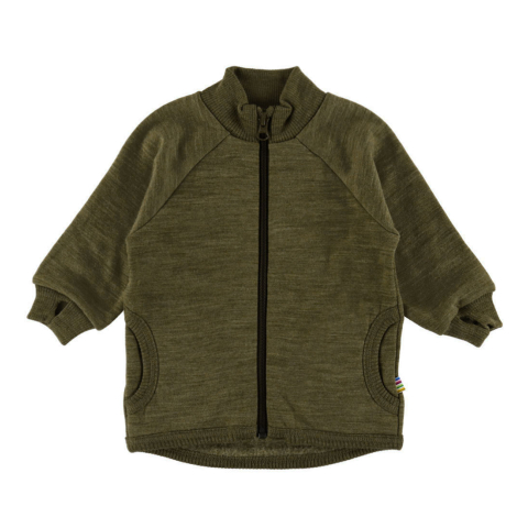 Joha Vest - Wol - Mos Groen - Joha - 110 - Vesten