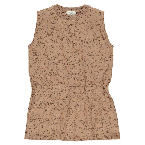 Gro Jurk - Bondgenoot - Warm Beige m. Stippen - Gro - 3 jaar (98) - Jurken