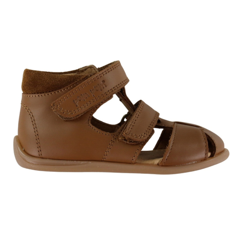 Pom Pom Babysandalen - Starter Klittenband - Camel - Pom Pom - 24 - Sandalen