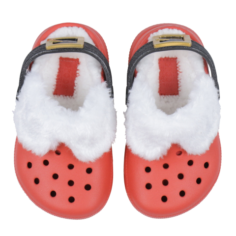 Crocs Sandalen m. Voering - Classic+ Gevoerd Santa Klomp T - Var - Crocs - 25/26 - Sandalen