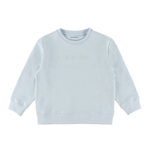 Calvin Klein Trui - Logo - Ballade Blue - Calvin Klein - 74 - Truien