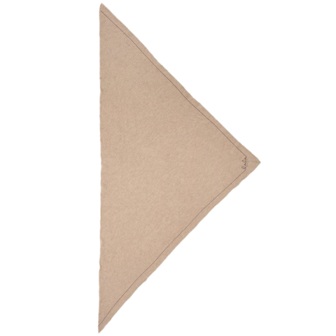 Lala Berlin Sjaal - 162x85 - Triangle Solid Logo M - Dune Bei - Lala Berlin - OneSize - Sjaals