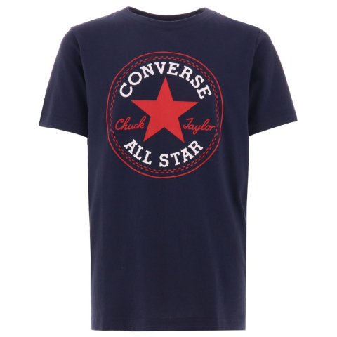 Converse T-Shirt - Obsidiaan/glazuur rood - Converse - 10-12 jaar (140-152) - T-Shirts