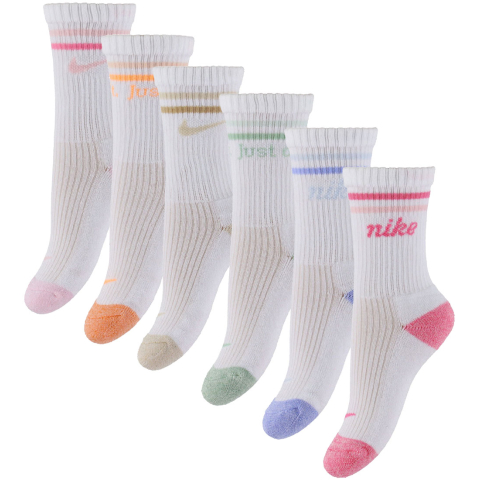 Nike Sokken - 6-pack - Wit - Nike - 23,5/27 - Sokken