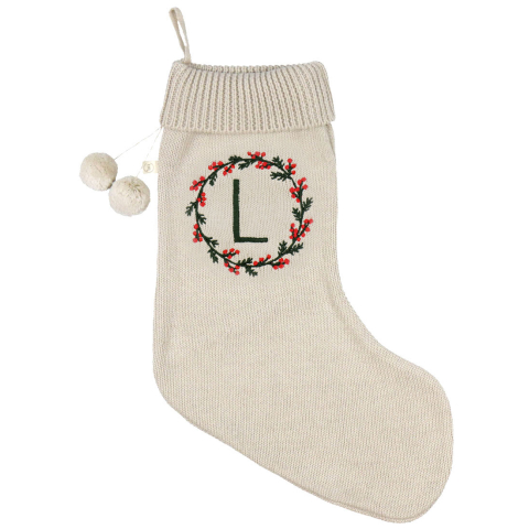 That's Mine Kerstsok - Gebreid - L - Cam - Peyote - Thats Mine - OneSize - Decoraties