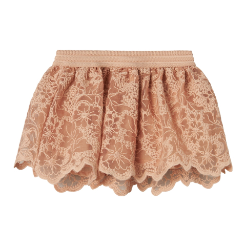 Lil Atelier Rok - NbfRoseli - Rugby Tan - Lil Atelier - 56 - Rokken