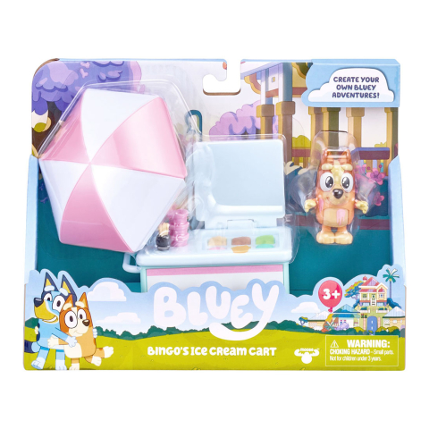 Bluey Speelset - Bingo's ijscowagen - Bluey - OneSize - Speelgoed
