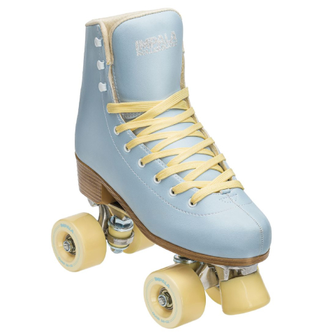Impala Rolschaatsen - Quad Skate - Sky Blue/Geel - Impala - 34 - Rolschaatsen