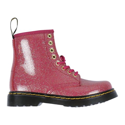 Dr. Martens Laarzen - 1460 J - Nevel Glitter - Fuchsia/Silver - Dr. Martens - 33 - Laarzen