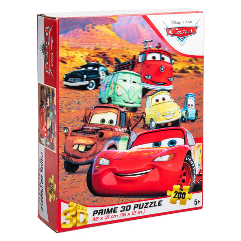 Prime 3D Puzzle Puzzel - 3D - 200 Bakstenen - Cars - Prime 3D Puzzle - OneSize - Puzzels