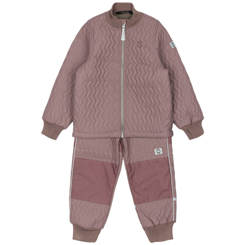 Mikk-Line Thermokleding m. Fleece - Dekbed - Coated - Twilight M - Mikk-Line - 6 jaar (116) - Thermoset