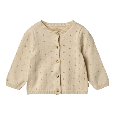 Wheat Cardigan - Gebreid - Maia - Zandschelp - Wheat - 74 - Vesten