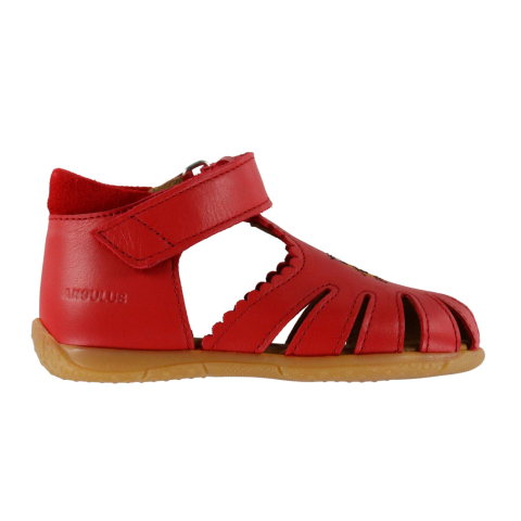 Angulus Sandalen m. Borduurwerk - Rood - Angulus - 22 - Sandalen