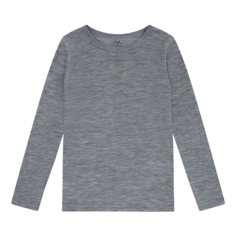 Hust and Claire Blouse - Wol - HcAwo - Light Grey Melange - Hust and Claire - 3 jaar (98) - Shirts