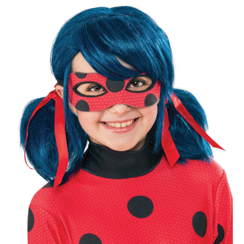 Rubies Verkleedkleren - Miraculous Ladybug Paryk - Rubies - OneSize - Verkleedkleren