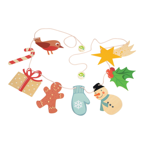 Tender Leaf Slinger - 240 cm - Kerstvakantie - Tender Leaf - OneSize - Slingers