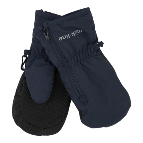Mikk-Line Wanten m. Rits - Noos - Blue Nights - Mikk-Line - 110/116 - Wanten