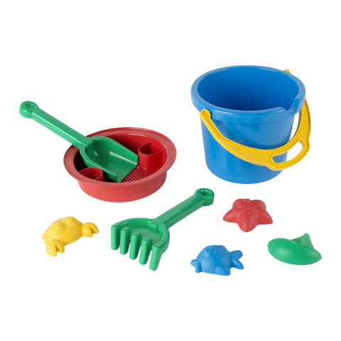 Dantoy Emmerset - 8 Onderdelen - Blauw - Dantoy - OneSize - Zandspeelgoed