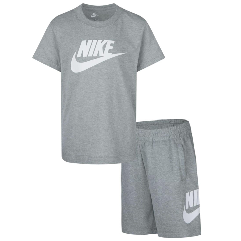 Nike Shorts Set - Shorts/T-Shirt - Dark Grey Heather - Nike - 5 jaar (110) - Shorts set