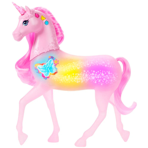 Barbie Eenhoorn m. Licht & Geluid - Barbie - OneSize - Speelgoeddieren