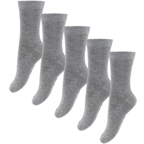 Fuzzies Sokken - 5-pack - Grijs Gevlekt - Fuzzies - 31/34 - Sokken