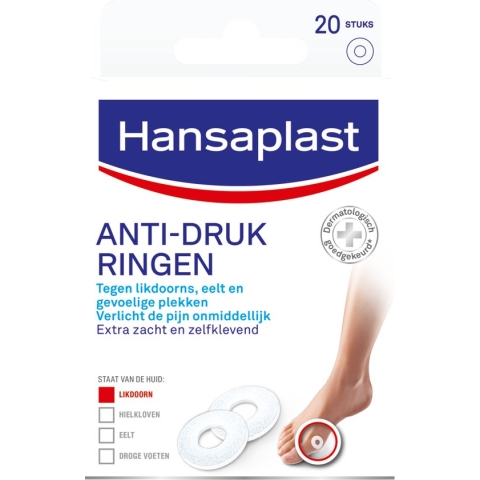 Hansaplast Anti-Drukringen voor Likdoorns - Pleisters - 20 stuks