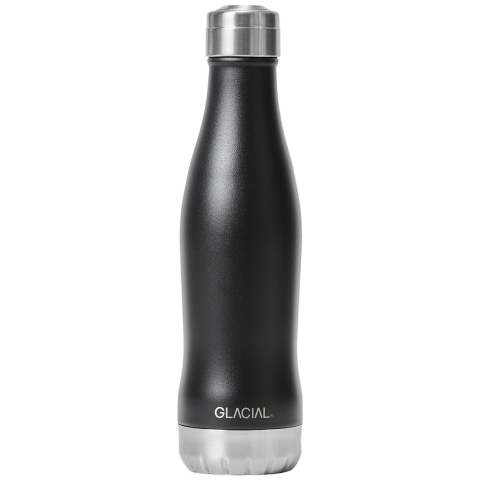 Glacial Thermofles - 400 ml - Wiskunde Black - Glacial - OneSize - Thermofles