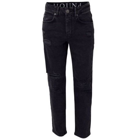 Hound Jeans - Breed - Black Denim - Hound - 8 jaar (128) - Jeans