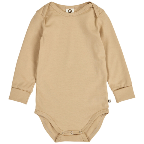 Müsli Romper l/s - Cozy Ik - Safari - Müsli - 62 - Rompers Lange Mouw