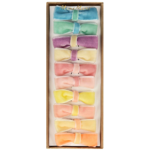Meri Meri Haarclips - 10-pack - 5 cm - Pastel - Meri Meri - OneSize - Haaraccessoires