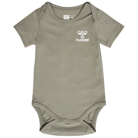 Hummel Romper s/s - hmlPerson - Vetiver - Hummel - 56 - Rompers Korte Mouw