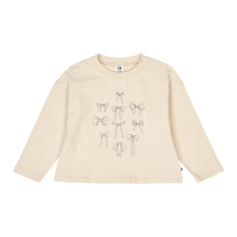 Müsli Blouse - Bow - Oak - Müsli - 8 jaar (128) - Shirts