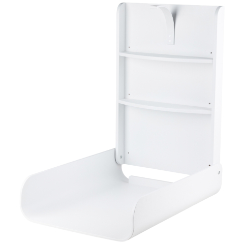 Sebra Verschoningstafel - Wandmontage - Hout - Classic+ White - Sebra - OneSize - Verschoningstafels