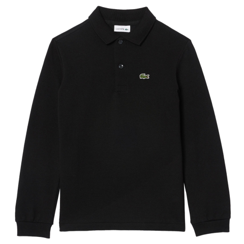 Lacoste Poloshirt - Zwart - Lacoste - 4 jaar (104) - Shirts