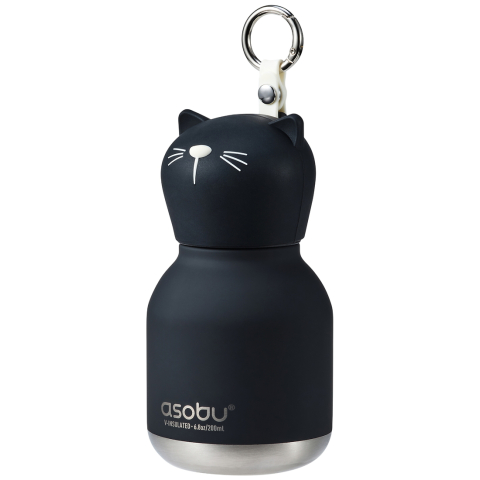 Asobu Thermofles - Beest - 200 ml - Black CAT - Asobu - OneSize - Thermofles