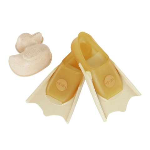 Hevea Flippers - Natuurlijk Rubber - Waar - Hevea - 23/24 - Zwem Flippers