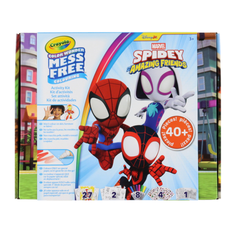 Crayola Creatieve Speelset - Kleurenwonder - Spidey - Crayola - OneSize - Knutselpakket