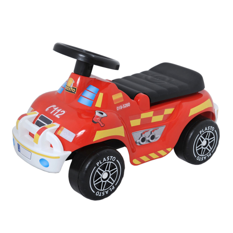Plasto Brandweerwagen - Off-Road - Plasto - OneSize - Loopfietsen