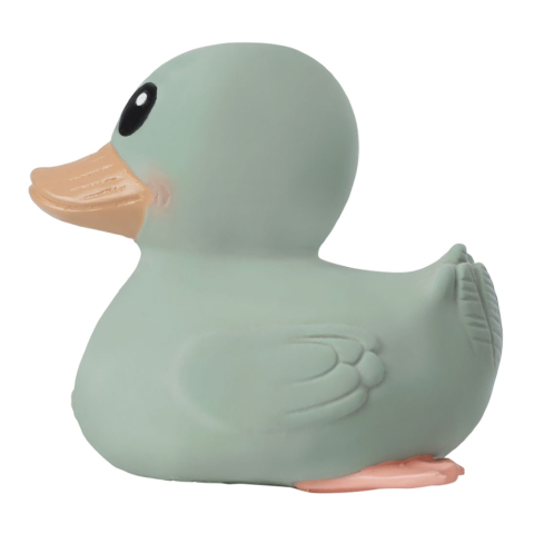 Hevea Rubber Eend - Kawan Mini - Zeeschuim Blue - Hevea - OneSize - Badspeelgoed
