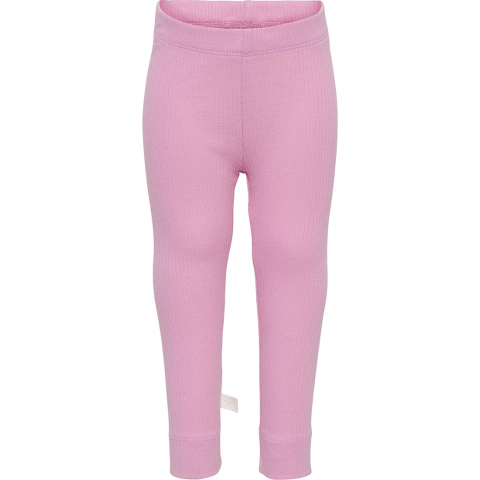 Hummel Leggings - Rib - hmlRene - Mauve Mist - Hummel - 1 jaar (80) - Leggings