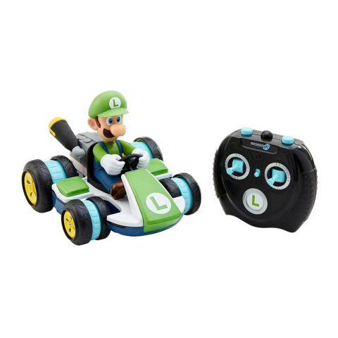 Super Mario Afstandsbediening Auto - Luigi - Super Mario - OneSize - Voertuigen met Afstandbediening