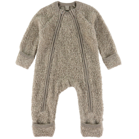 Smallstuff Wagenspak m. Rits - Wol - Naturel Melange - Smallstuff - 56/62 - Wagenspakken